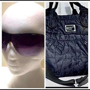Marc Jacobs (lot of 2) Travel Bag and Sunglasses